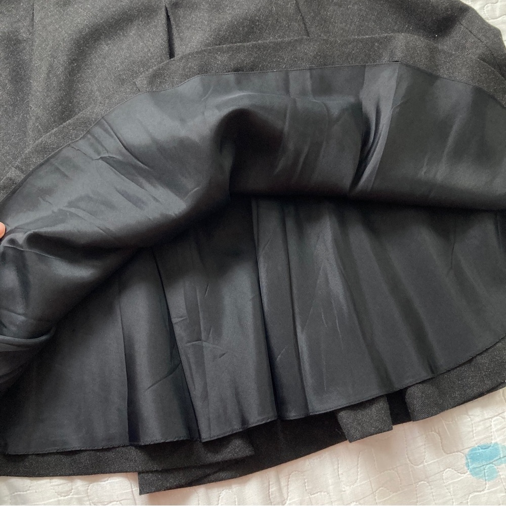 Ted Baker Early 2000s Wool Pleated Skirt ✨ - Picture 4 of 7